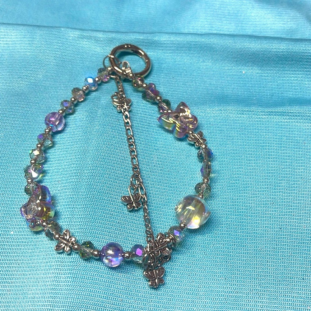 BLING Cell Phone Wristlet *comes With Plastic Piece to Attach To Your Phone